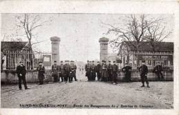 54. Saint Nicolas De Port. Entrée Des Barraquements Du 4eme Bataillon De Chasseurs - Saint Nicolas De Port