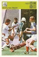 SPORT CARD No 262 - GRASS HOCKEY, Yugoslavia, 1981., 10 X 15 Cm - Trading-Karten