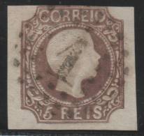 PORTUGAL 1855/56 - Yvert #9 - VFU - Oblitérés