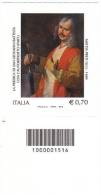 2013 ITALIA MATTIA PRETI - AUTORITRATTO PREDICA S. GIOVANNI BATTISTA - CODICE A BARRE - 2011-20: Mint/hinged