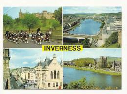 Cp, Ecosse, Inverness, Multi-Vues, Voyagée - Inverness-shire