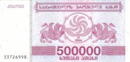 Georgia P51, 500,000 Larus, Grapes,winged Lions $5CV - Georgië