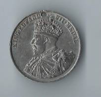 Grande Bretagne/King Edward VII Medal / London County Council/Punctual Attendance/1909-10      D197 - Gran Bretaña