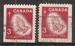 Canada  1966  Christmas  (o) - Single Stamps