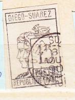 DIEGO SUAREZ N° 8 15C GRIS NOIR LITHOOGRAPHIES SIGNE CALVES OBL - Other & Unclassified