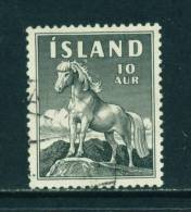 ICELAND - 1958 Pony 10a Used (stock Scan) - Gebraucht