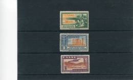 1933-Greece- "Aeroespresso" Airpost Issue- Partial Set MH - Neufs