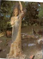 (354) Australia - NT - Alice Springs Burnt Tree Statue - Alice Springs
