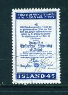 ICELAND - 1976 Postal Services 45k Used (stock Scan) - Gebruikt