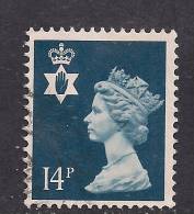 NORTHERN IRELAND GB 1981 14p Deep Blue Used Machin Stamp SG N139... ( K68 ) - Irlanda Del Nord