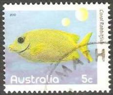 AUSTRALIA - USED 2010 5c Fishes Of The Reef - Coral Rabbitfish - Usati