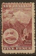 NZ 1898 5d Otira Gorge P11 SG 263 HM XZZ25 - Nuovi