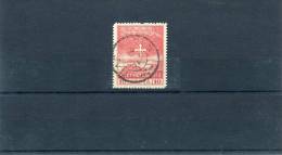 1914-Greece- "1912 Campaign" Issue- 10l. (paper A) Stamp UsH, W/ "PLOMARION" Type V For New Territories Postmark - Mytilène