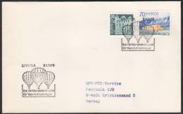 SWEDEN - «4th World Championship Hot Air Balloons» Uppsala 1979. Very Nice Cover. - Cartes-maximum (CM)