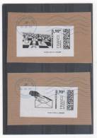 FRANCE 2 TIMBRES PERSO SUR FRAGMENT DE 2009 - Sonstige & Ohne Zuordnung