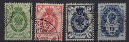 Finnland Finland Mi# 36,37,39,40 Gest. M€ 40,- - Gebruikt