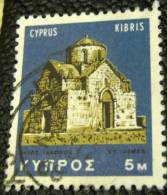 Cyprus 1966 Church Of St James Tricomo 5m - Used - Gebraucht