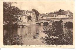 LA TRIMOUILLE. LA BENAIZE ET LE QUARTIER DU PONT. - La Trimouille