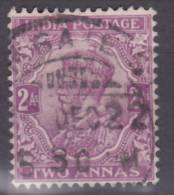 India, 1911-22, 2 Annas, Used, WM Single Star - 1911-35  George V