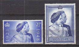 P1961 - GRANDE BRETAGNE Yv N°237/38 ** - Unused Stamps