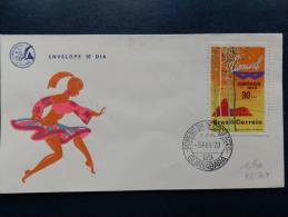 33/367   FDC   BRAZIL - Carnival