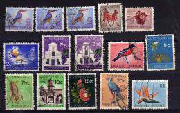 South Africa - 1961/63 - Definitives (Part Set, Watermark Union Coat Of Arms) - Used - Used Stamps