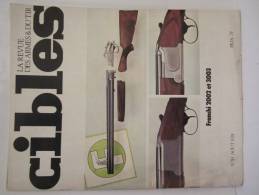 CIBLES LA REVUE DES ARMES ET DU TIR N 59 AOUT  1974 - French