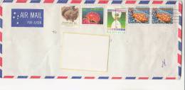 A2048 -  5 Valori AUSTRALIA Posta Aerea  VG  Lane Cove-Nichelino 28-05-1985 - Covers & Documents