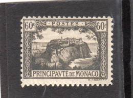 Monaco: Année 1922-23 (vues)N°59* N°60* N°61* - Autres & Non Classés