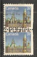 Canada  1985-90 Definitives; Parliament  (o) - Timbres Seuls