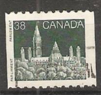 Canada  1985-90 Definitives; Parliament  (o) - Coil Stamps