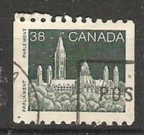 Canada  1985-90 Definitives; Parliament  (o) - Coil Stamps