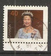 Canada  1990  Definitives; Queen Elizabeth II  (o) Portrait - Einzelmarken