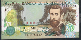 COLOMBIA P447a     5000   PESOS  12.10.1997    UNC. - Andere & Zonder Classificatie