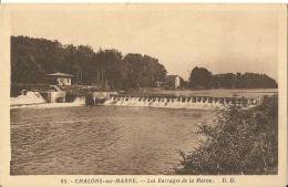 Chalons Sur Marne Les Barrages De La Marne - Châtillon-sur-Marne