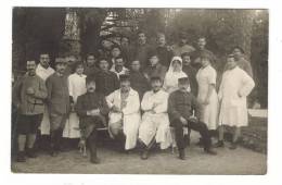 ALPES-MARITIMES  /  NICE  /  GROUPE  DE  MILITAIRES  ( Hôpital Militaire Du Vieux-Nice ) /  CARTE-PHOTO  " M. GERMONDI " - Santé, Hôpitaux