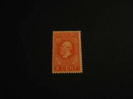 Nederland 1913  Koning Willem III 5 Cent Oranje Catnr 92 - Ungebraucht