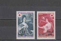 Réunion YT 388/9 ** : Croix-Rouge , Mignard - 1969 - Nuevos