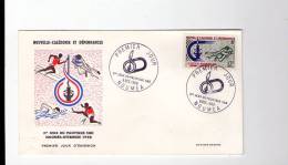 FDC Nouvelle Calédonie - 2éme Jeux Du Pacifique Sud - Obl  Du 08/12/66 (1er Jour) - Gebruikt