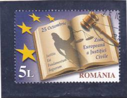 Romania 2011 JUSTITION,CTO,VFU. - Used Stamps