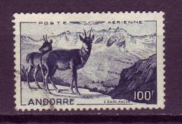 Andorre Français YV PA 1 O 1950 Isard - Wild