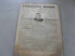 L´Agriculture  Moderne  N ° 83 1er Aout 1897 - Revistas - Antes 1900