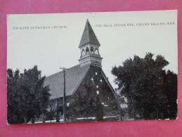 - Nebraska > Grand Island English Luthern  Church ----ca 1910                --ref 874 - Grand Island