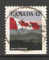 Canada  1991  Definitives; Flag  (o) - Einzelmarken