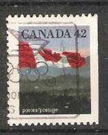 Canada  1991  Definitives; Flag  (o) - Einzelmarken