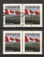 Canada  1991  Definitives; Flag  (o) - Einzelmarken