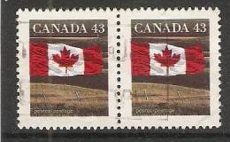 Canada  1992  Definitives; Flag  (o) P. 13.5 X 13 - Sonstige & Ohne Zuordnung