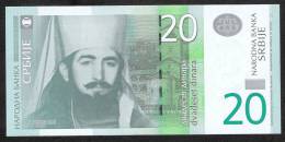 SERBIA SERBIE  P55a  20 DINARA  2011 Low # AA000----   UNC. - Serbia