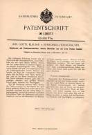 Original Patentschrift - J- Kläuser In Remscheid - Vieringhausen , 1900, Schuhe Mit Fledermaus - Laschen , Schuhmacher ! - Chaussures