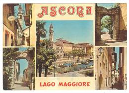 A2544 Ascona - Lago Maggiore - Multipla - Nice Stamps / Viaggiata 1981 - Ascona